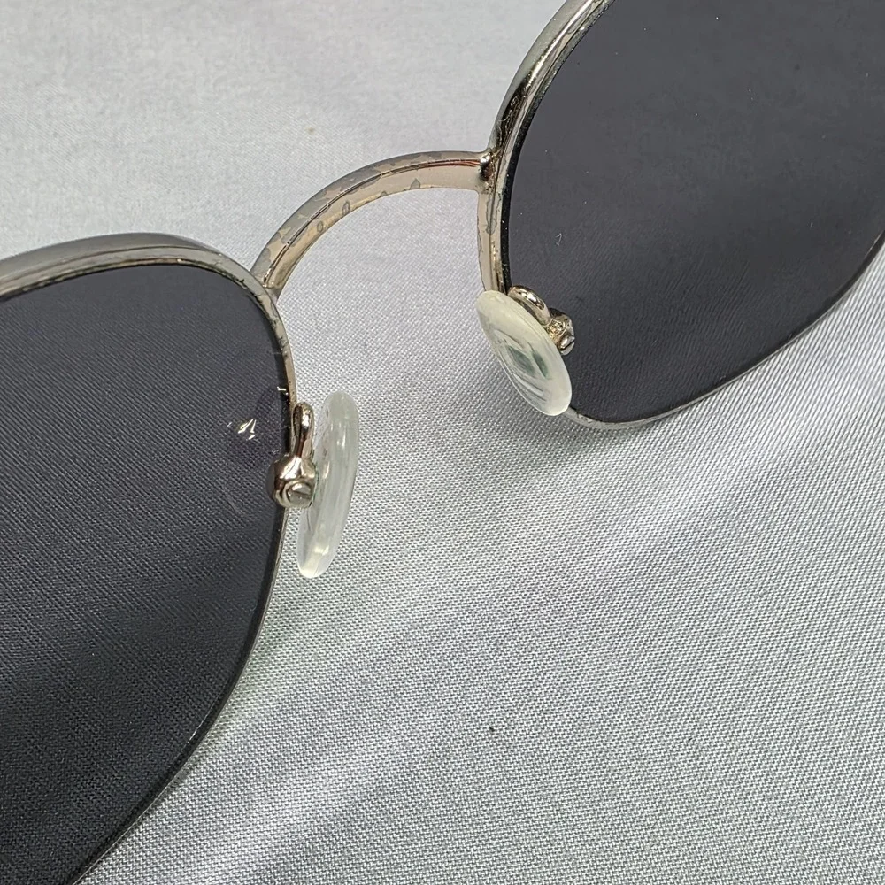 Quay Australia Gold Frame Black Lens Sunglasses